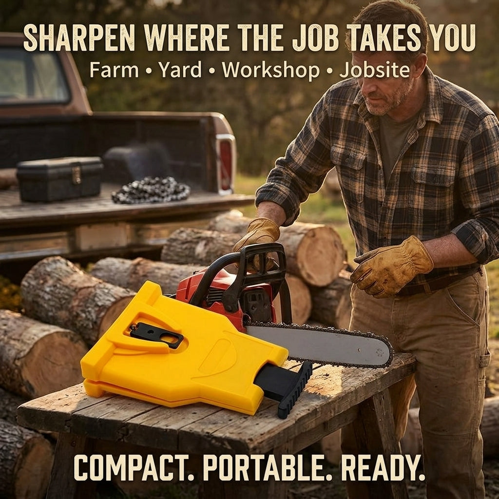 Portable Teeth Chainsaw Sharpener