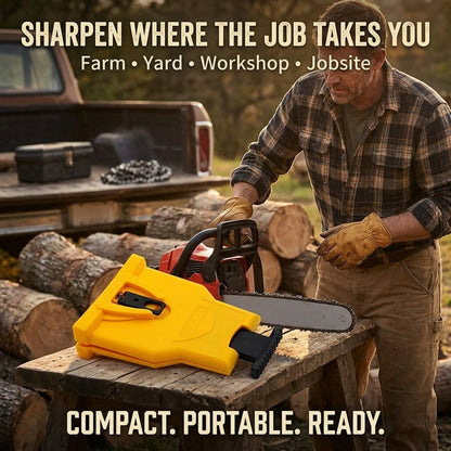 Portable Teeth Chainsaw Sharpener